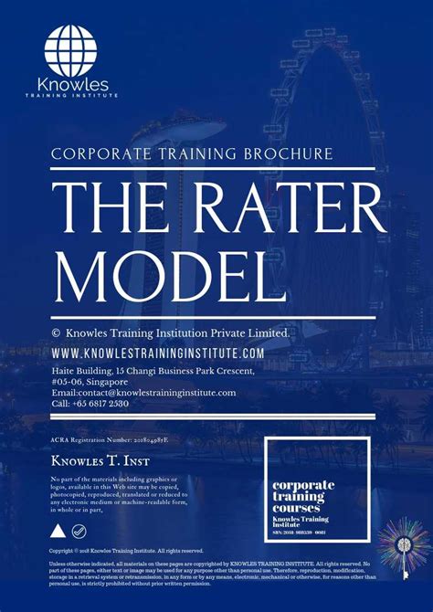 The Rater Model Training Course In Singapore - Knowles Training Institute