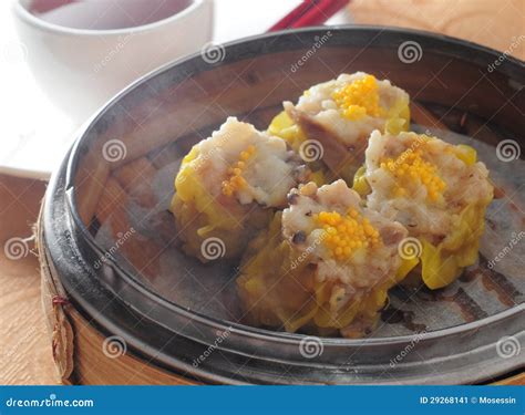 Dim sum Siu mai stock image. Image of traditional, steam - 29268141