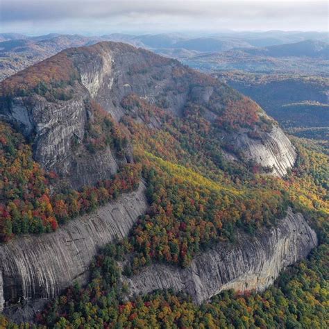 Whiteside Mountain NC : Delicious autumn! | Natural landmarks, Great smoky mountains, Blue ridge ...