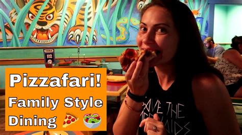 *NEW* Pizzafari Family Style Dining Food Review (2018) - YouTube