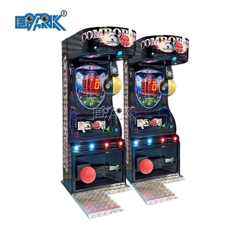 Street Amusement Park Combo Boxing Machine Arcade Game Boxing Punch ...