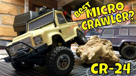 Worlds Cheapest micro crawler? $45 Hobby Plus CR-24 mini RC crawler. - YouTube