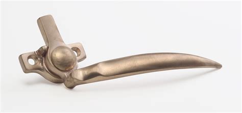 Crittall steel window handle bronze.