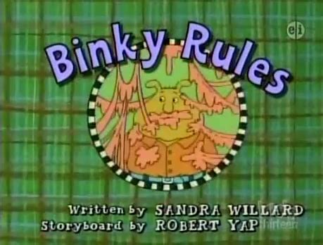 Binky Rules (episode) - Arthur Wiki