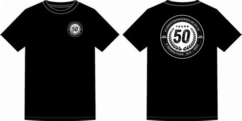 T-Shirt 50 Years Of Golf - Classic VW Owners Club