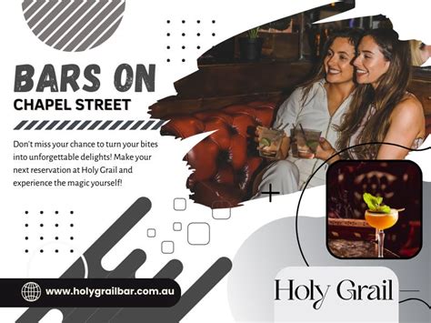 Bars on Chapel Street. Sip, Savour, And Celebrate: Join Us At… | by Holy Grail | Medium