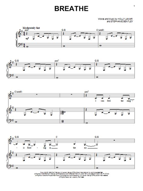 Breathe | Sheet Music Direct