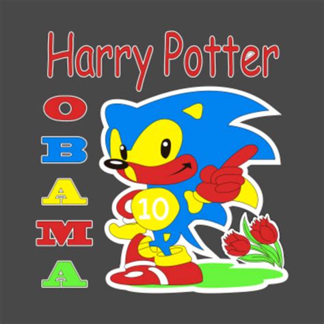 Harry Potter Obama Sonic 10 - Sonic - Tapestry | TeePublic