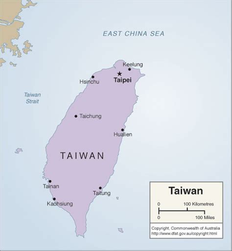 Taiwan Sea Port Map