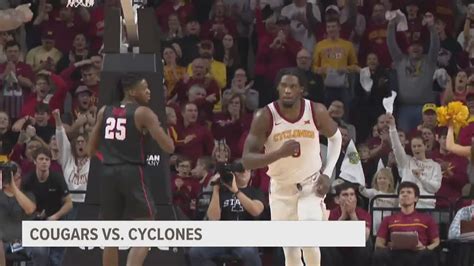 Cyclone Men's Basketball upsets #2 Houston | wqad.com