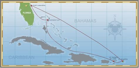 Personal Navigators: Disney Fantasy 7-Night Eastern Caribbean Cruise Itinerary A March 8 - 14 ...