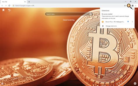 Bitcoin Price – BTC Wallpaper New Tab - WallpaperTab