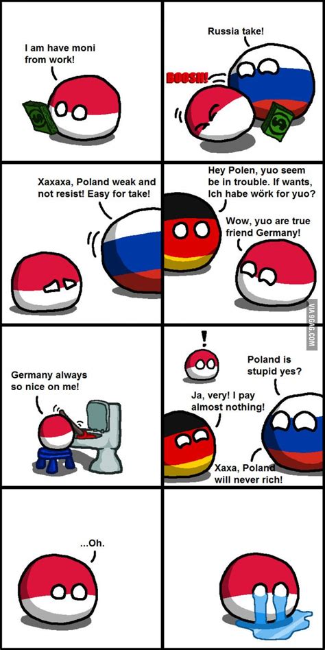 Poor Polandball.. - Funny | Country jokes, Country memes, Country humor