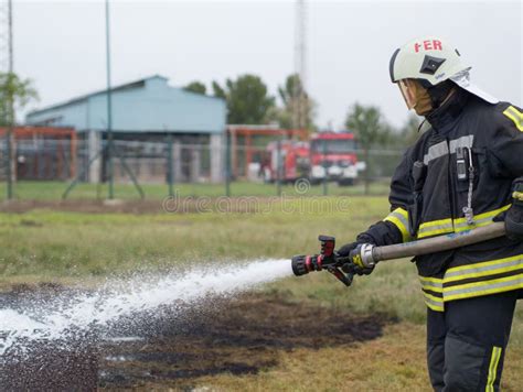 Fire-fighting editorial photo. Image of brigade, dangerous - 73906261