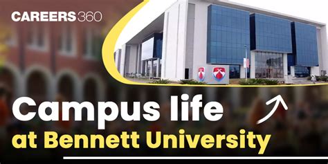 Campus life at Bennett University