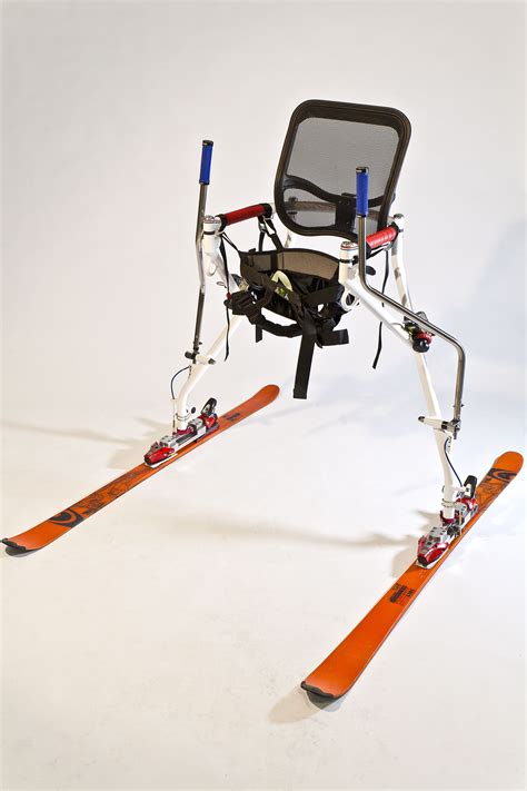 Upright skiing frame | Adaptive equipment, Custom design, Skiing