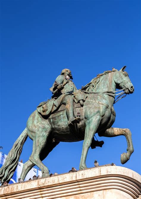 The Puerta Del Sol is a Public Square in Madrid, Spain Editorial Photo ...