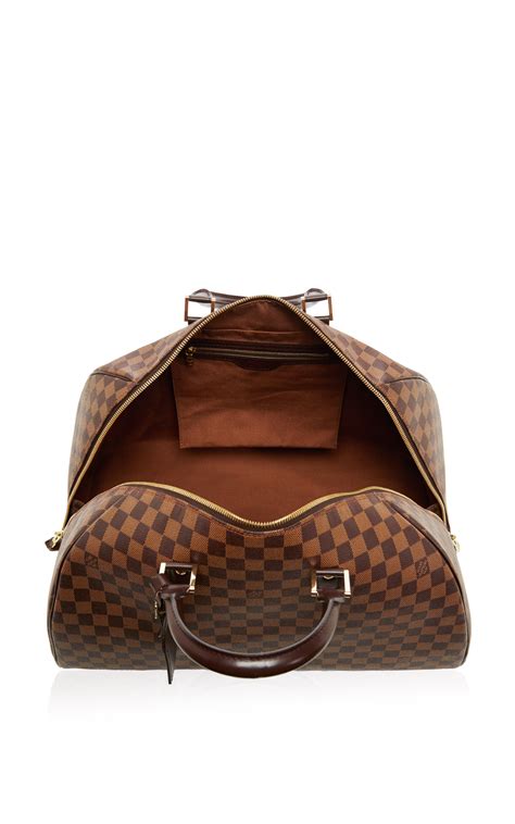 Lyst - Louis Vuitton Damier Ebene Ribera Gm in Brown