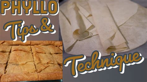 How to Make Phyllo Dough: Lots of Tips, Commercial Comparisons, & How to Interchange Them - YouTube