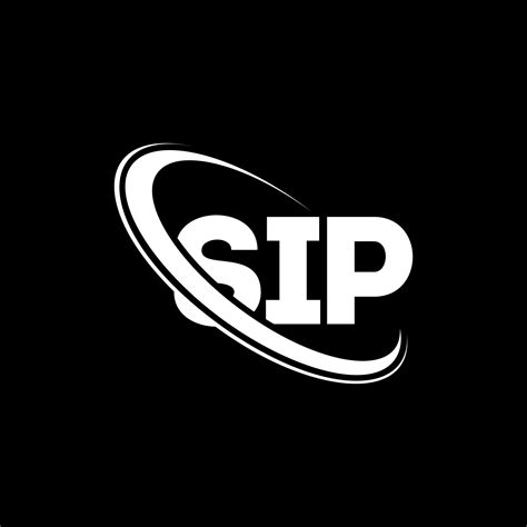 SIP logo. SIP letter. SIP letter logo design. Initials SIP logo linked with circle and uppercase ...