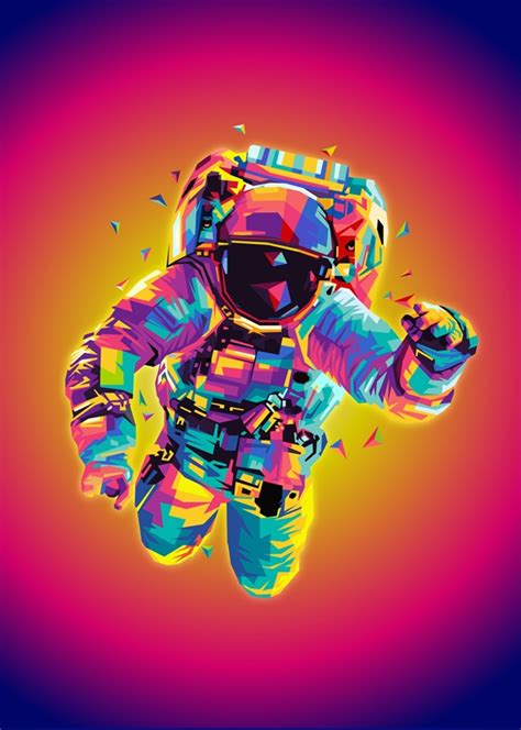 Astronaut posters & prints by Indah Kurniani - Printler