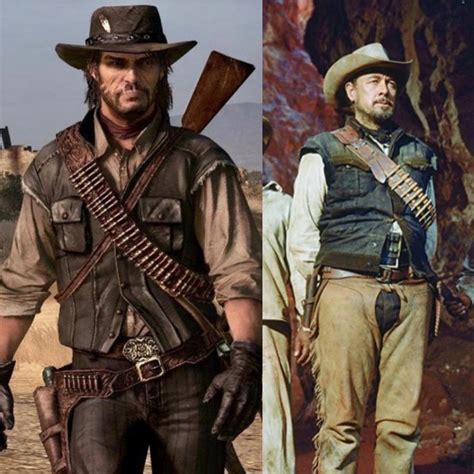 John Marston's outfit in RDR takes inspiration from Ben Johnson's ...