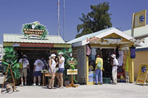 Tourists Enjoying Belize City Cruise Port Area Editorial Stock Photo - Image of partying, local ...