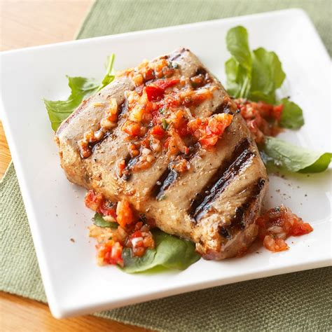 Grilled Fish with Garlic Marinade Recipe - EatingWell