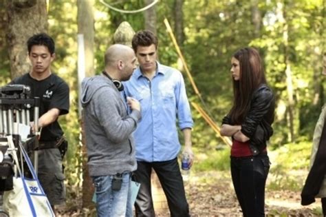 TVD_behind the scenes - Stefan & Elena Photo (11429666) - Fanpop