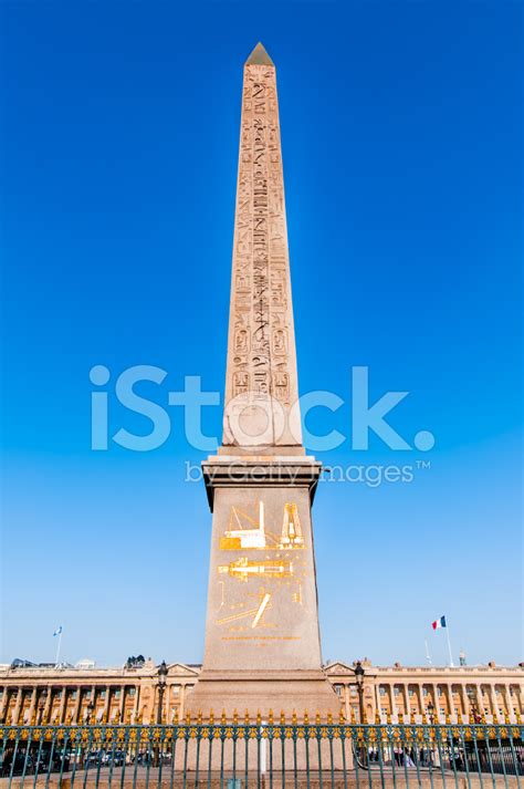 Obelisk Place De La Concorde Paris City France Stock Photo | Royalty-Free | FreeImages