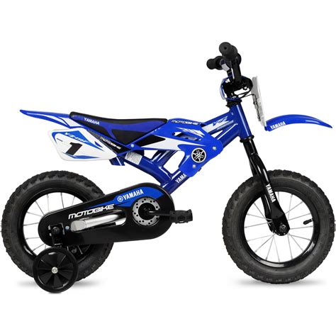 Boys Kids Bike Yamaha Moto Childs BMX 12" Blue 2-4 wheels Children Bicycle Steel 680674003011 | eBay