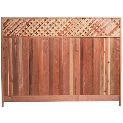 Wood Fence Panels Home Depot