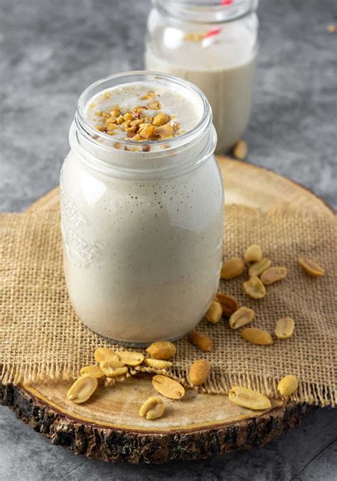 This flavorful vegan peanut punch is a popular beverage that is not ...