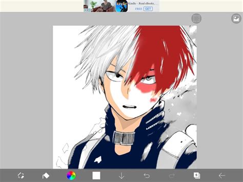 Todoroki Manga Colouring | Anime Amino