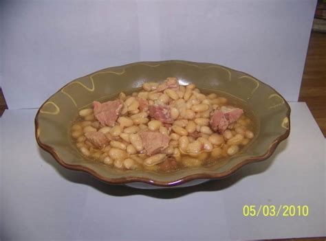 White Beans and Ham | Just A Pinch Recipes