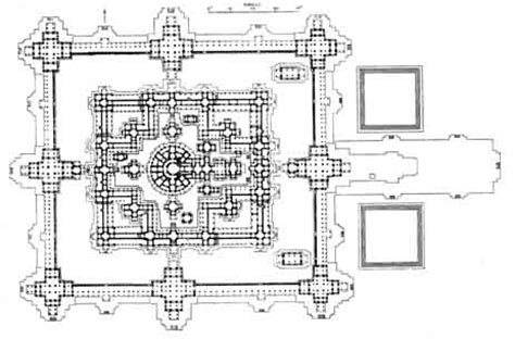 Bayon Temple Map, Siem Reap