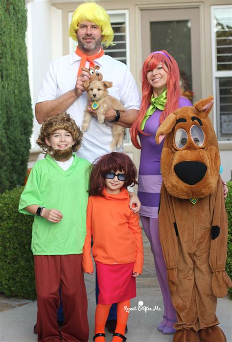 Scooby-Doo Gang Family Costume - Repeat Crafter Me