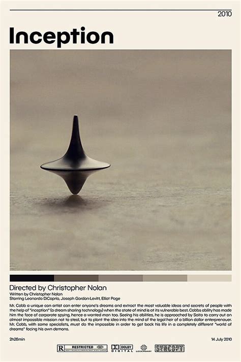 Inception Christopher Nolan Digital Art by Joseph Bratton | Fine Art ...