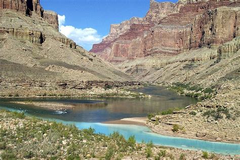 Confluence Of Colorado And Little Colorado Rivers Grand Canyon National ...