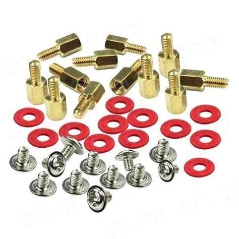 Motherboard Standoffs / Screws / Washers Kit (36 Pieces) - MODDIY