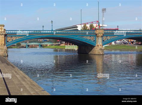 Nottingham, Trent Bridge, River Trent Stock Photo: 7334544 - Alamy