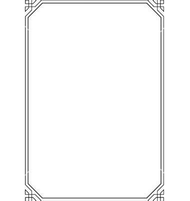 14 Modern Border Vector Images Free Decorative Borders and Dividers Clip Art, Modern Frame ...