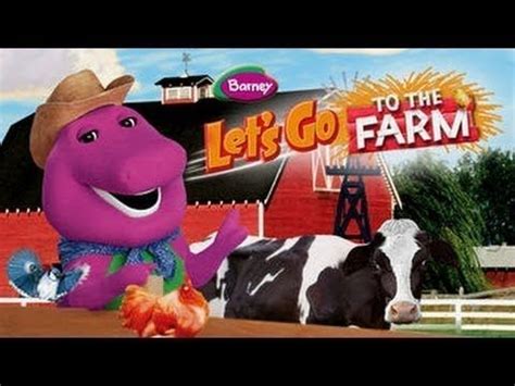 Barney: Let's Go To The Farm | Barney, Wiggles birthday, Letting go