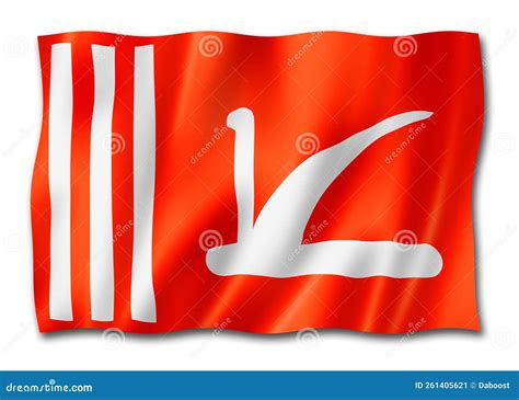 Jammu and Kashmir Ethnic Flag, Asia Stock Illustration - Illustration ...