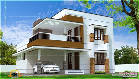 Simple modern home design in 1817 square feet - Kerala Home Design and ...