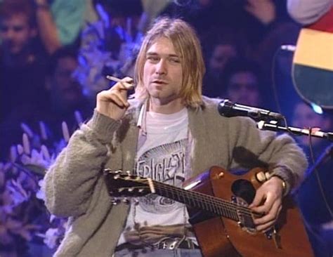 Kurt Cobain MTV Unplugged Cardigan. Mohair Grunge Green. - Etsy