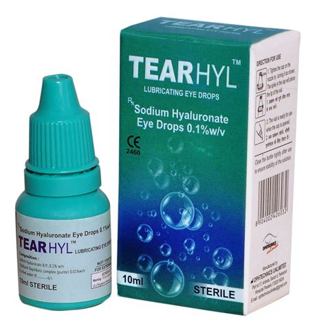 Sodium Hyaluronate Eye Drops 0.1%, 0.15% & 0.3% at best price in Gurgaon