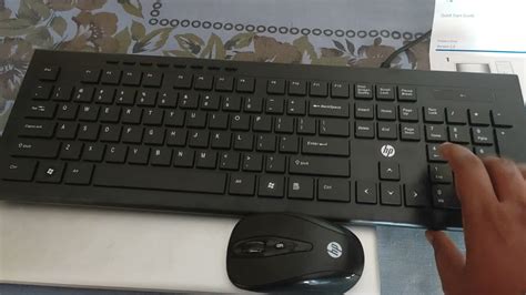 HP Slim Wireless Combo Keyboard and Mouse | Bluetooth | Unboxing | Setting Up | Reviews - YouTube