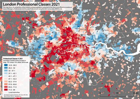 Tracking Gentrification in London and Manchester Using the 2021 Census Occupational Class Data ...