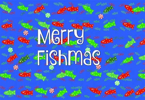 Merry Christmas Fish Free Stock Photo - Public Domain Pictures